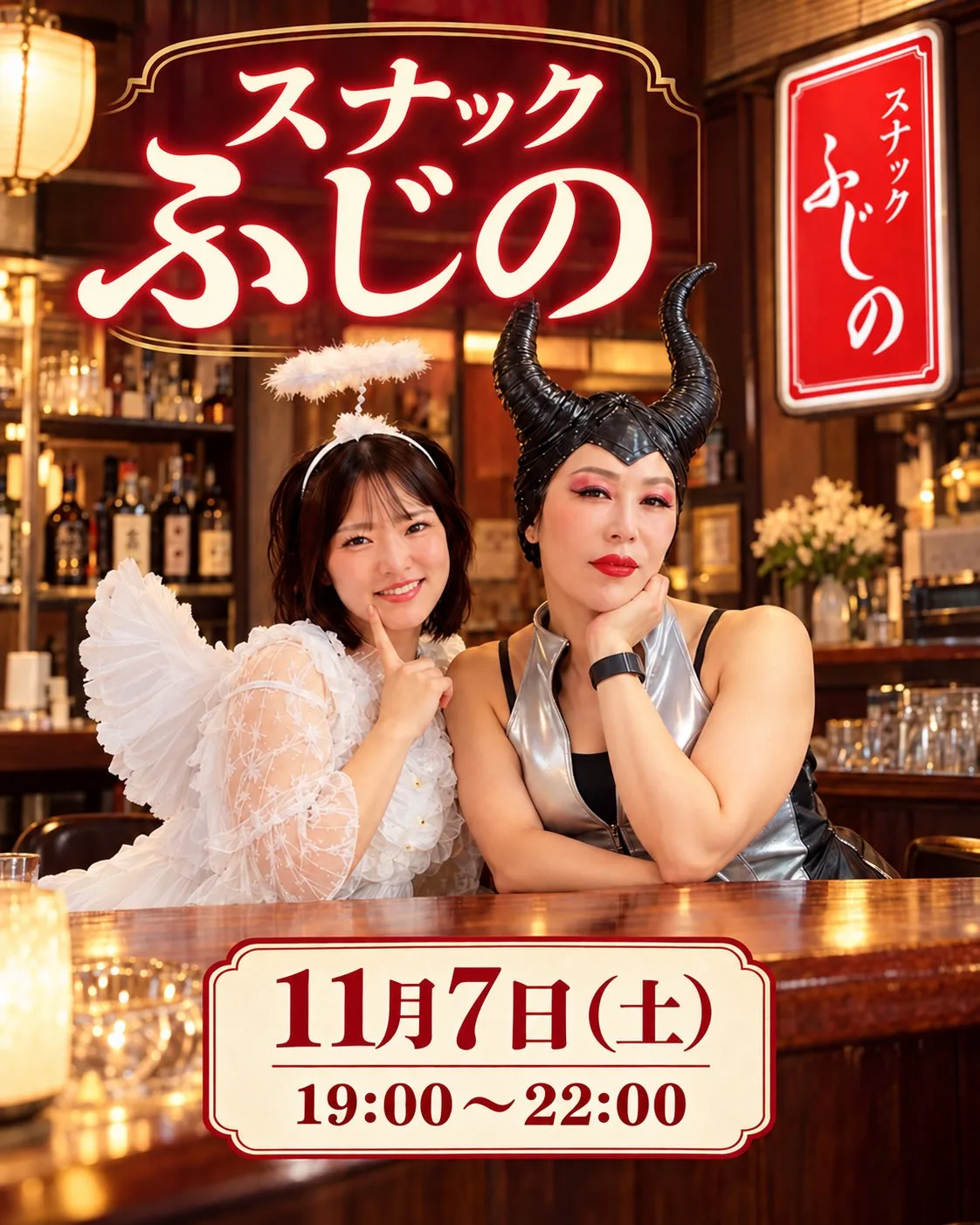 スナックふじの（11月・大久保）